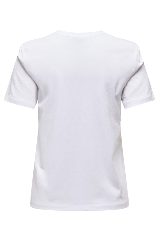 ONLKELSEY LIFE S/S REG TEE CS JRS 15363836 BRIGHT WHITE/MANHATTAN